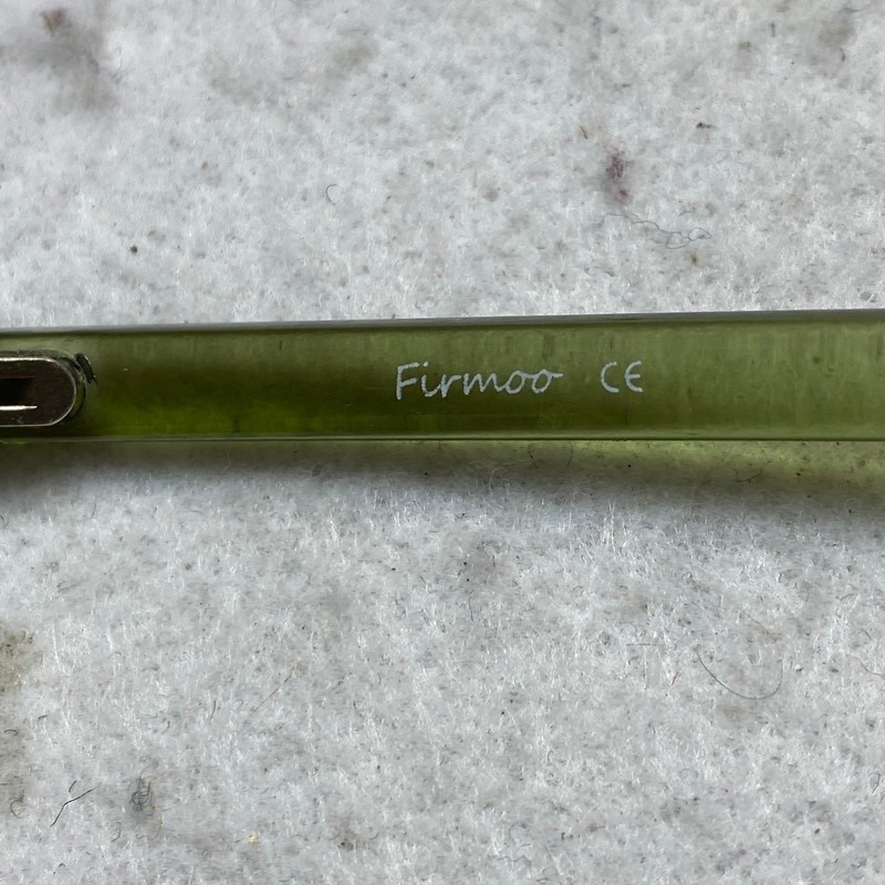 Firmoo 8330 C2 Translucent Green Round Eyeglass Frames 47-22-145 Mens Womens gallery