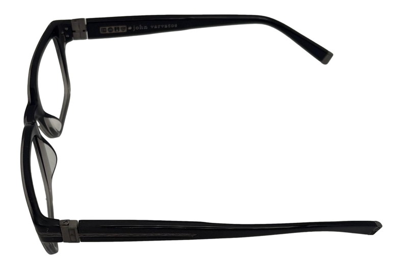 John Varvatos Eyeglasses Rectangle Mens Black Gradient Eyewear Frame V350 50mm gallery
