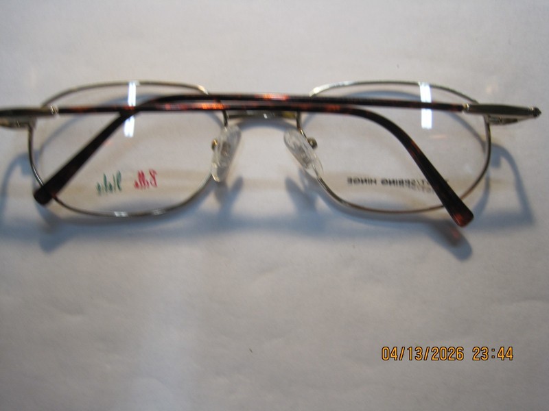 bella italia 317 eyeglass frames gold 52-20-140 NEW gallery