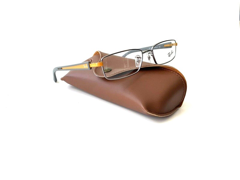 New Ray Ban Frames Unisex Eyeglasses Silver Rubber Metal RB 6217 2620 52 17 135