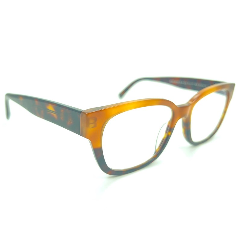 Warby Parker Wentworth M 428 Brown Saddle Tortoise Eyeglasses Frame 52-17-142