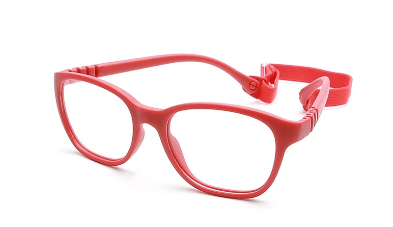 Kids Glasses Frame for Boys and Girls 48-16-125 Kids Flexible Glasses with Strap