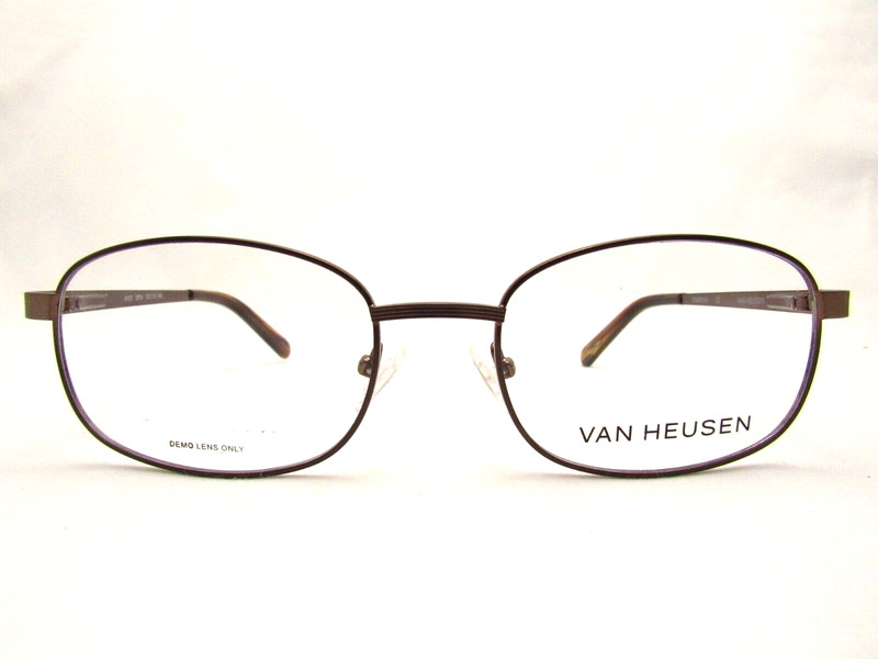 Van Heusen H153 Brown 55 x 19 145 mm Eyeglass Frame and VH Case*