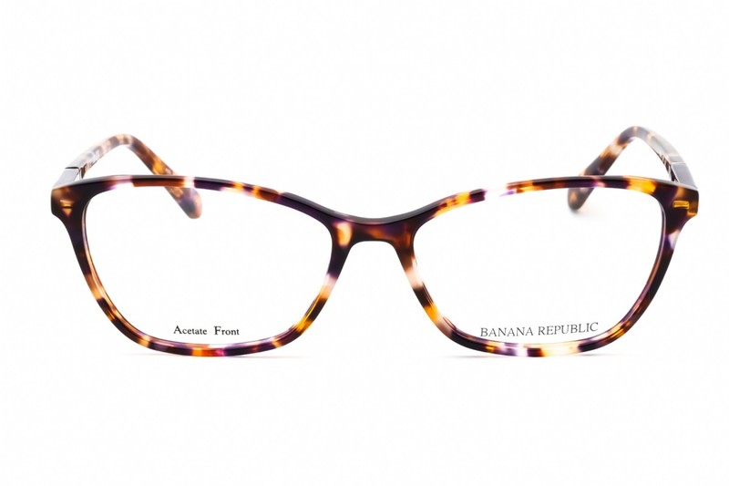 Banana Republic BREE 0DEX 00 Brown Violet Havana 53mm Eyeglasses New Authentic gallery