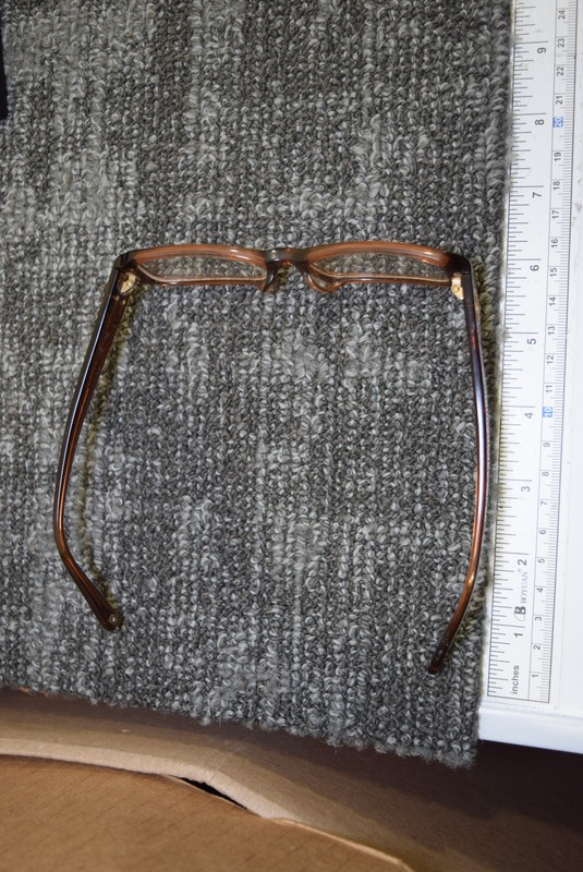 Coach Monogram C ANITA 553AF Toffee Brown Eyeglasses 140 WOMENS Frames Only gallery