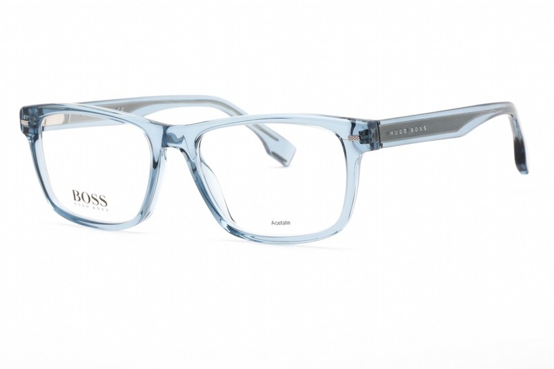 HUGO BOSS HB1354-PJP-55 Eyeglasses Frame Size 55mm 18mm 145mm BLUE Men 71673642 gallery