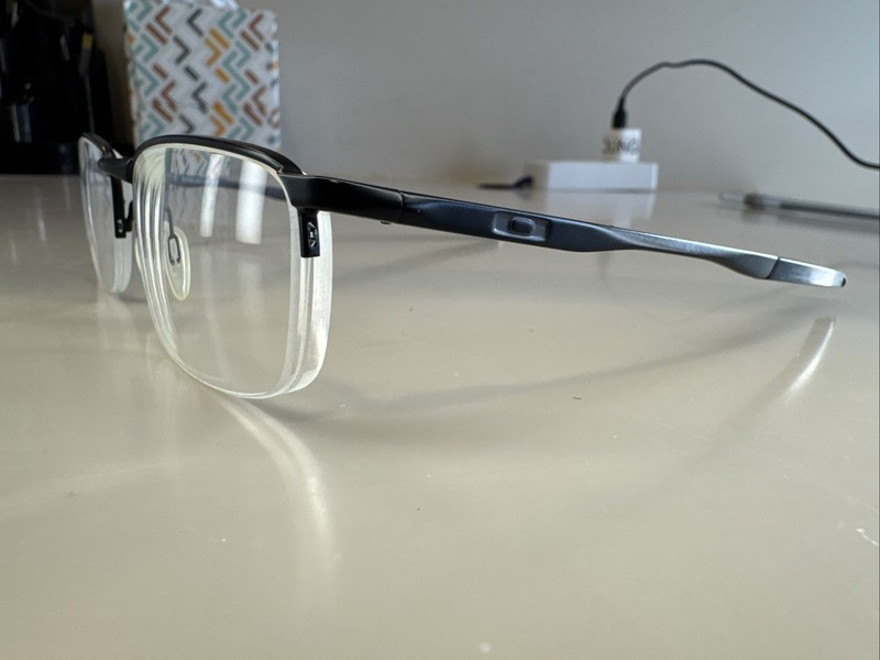 OAKLEY OX3174-0153 BARRELHOUSE 0.5 MATTE BLACK EYEGLASSES FRAMES RX 53-18 #169 gallery
