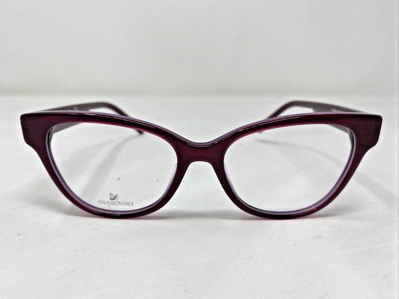 Swarovski SK 5392 081 51-16-140 Shiny Violet Full Rim Optical Frame Y532 gallery