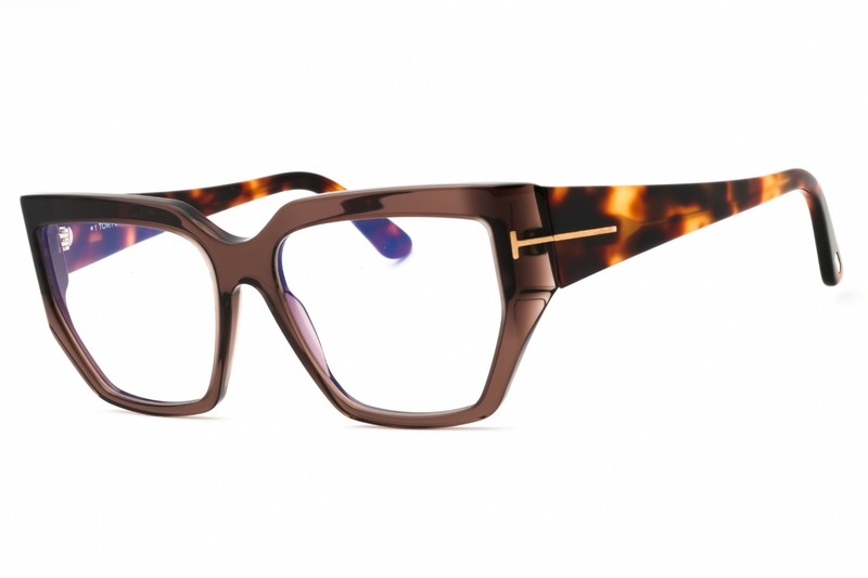 TOM FORD TF5951-048-54 Eyeglasses Frame Size 54mm 16mm 140mm BROWN Women 889214