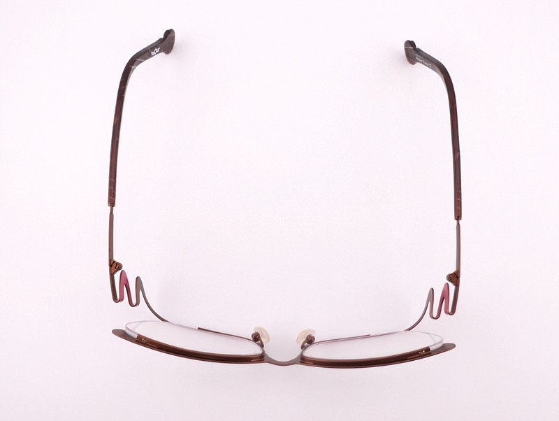 BOZ by J.F. Rey Eyeglasses, Frames Only, Swan 8292, 53-16-125, Metal, France gallery