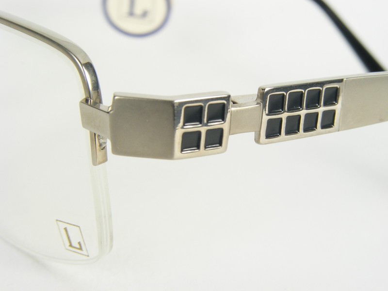 Legorje Titan LE363-2 SILVER /BLACK UNIQUE EYEGLASSES GLASSES FRAME 53-18-137mm gallery