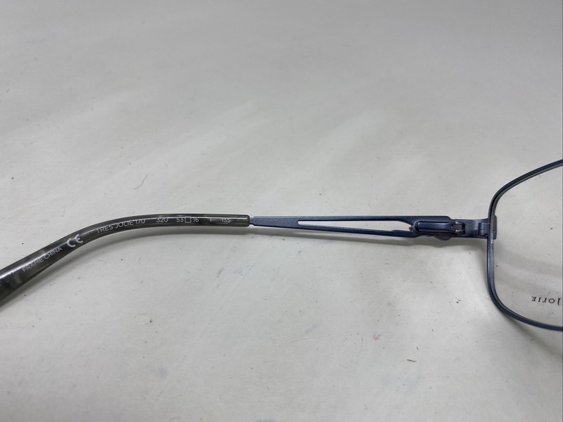 Tres Jolie TRES JOLIE 170 320 53-16-135 Blue Full Rim Eyeglasses Frame VF40 gallery