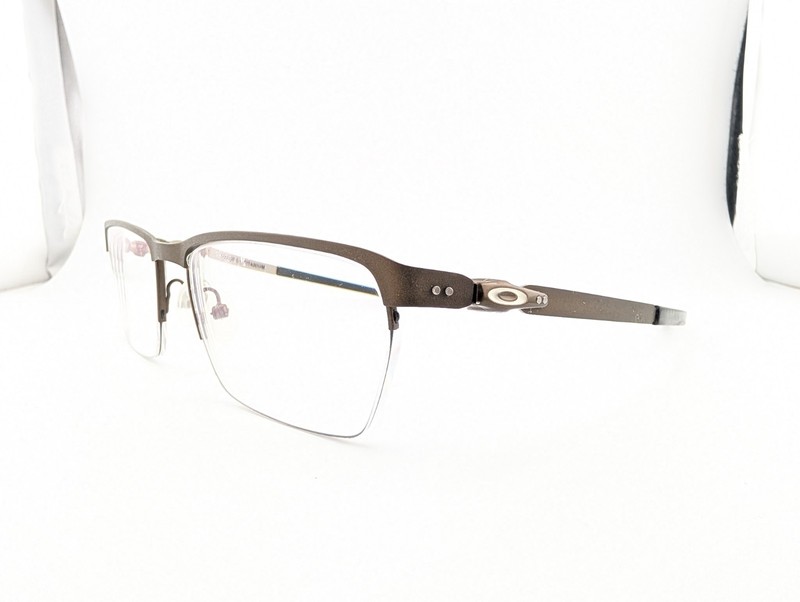Oakley Eyeglasses Frames Only, TINCUP 0.5 TITANIUM, OX5099-0353, 53-18-135, Gray gallery