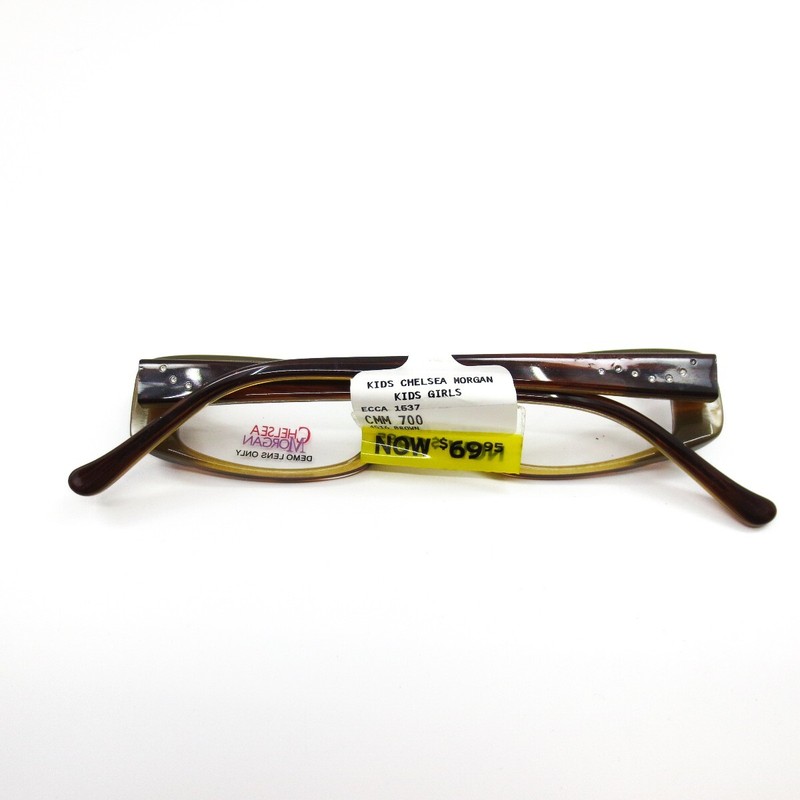 chelsea morgan CMM 700 Brown Girls eyeglasses Frames 45-16 130 gallery