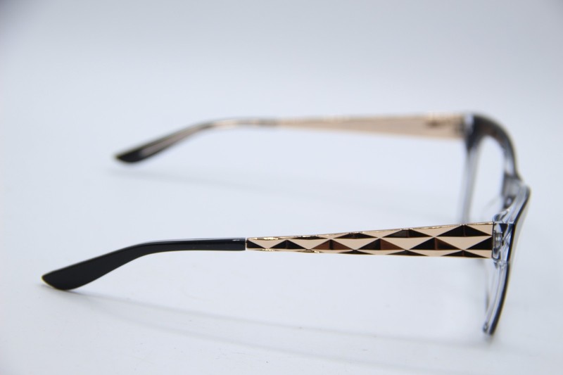 NEW GX BY GWEN STEFANI GX040 BLACK GOLD B:39 AUTHENTIC DESIGNER EYEGLASSES 50-17 gallery