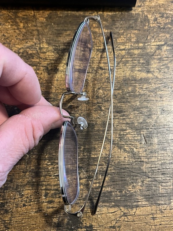 Warby Parker Stephens M 2307 52-21-145 Japan. Warby Parker Silver Tone Japan gallery
