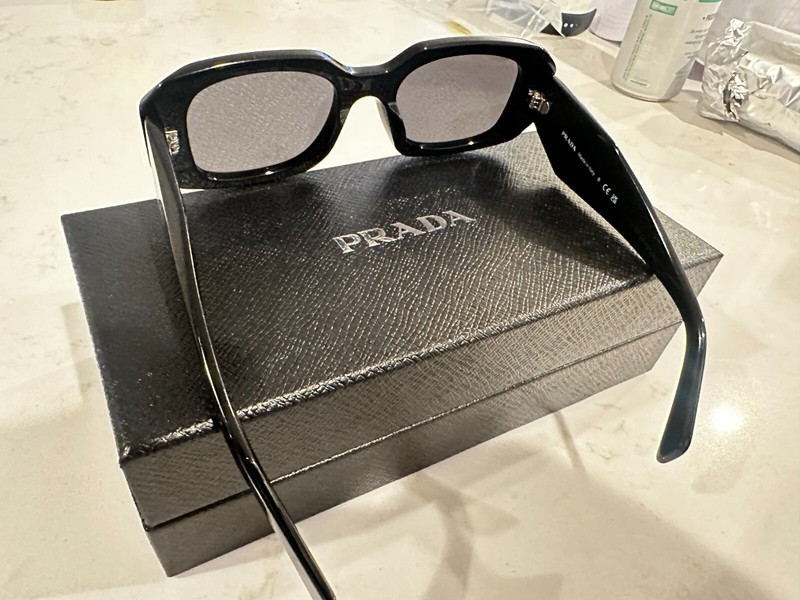 Prada glasses 0PR 18WV Black 54mm Women’s Full Rim Designer Frames New gallery