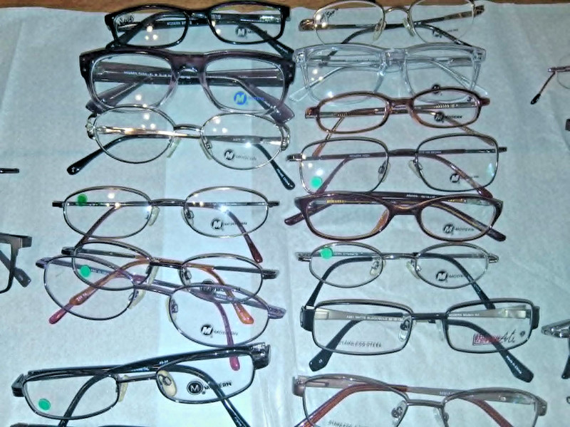 A067 Lot of 135 NEW Eyeglass Frames - Various Brands - Lantis, Peachtree, Epic + gallery