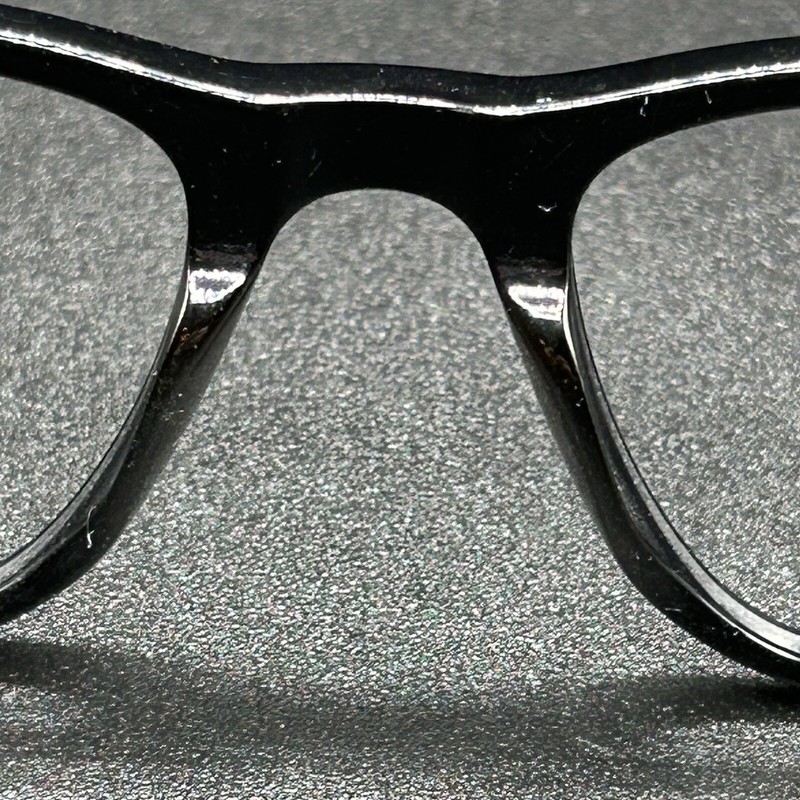 American Framework Austin Eyeglasses Frame Black Flex 52-21-145 Used gallery