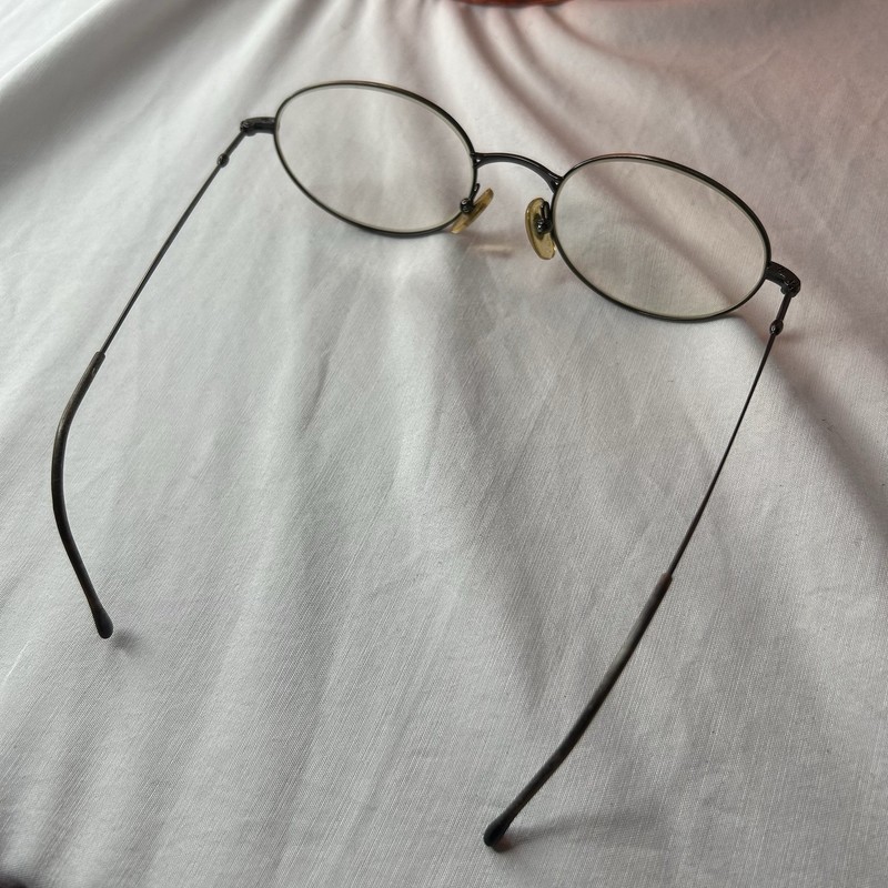 Giorgio Armani Oval Eyeglass Frames 269 1069 50-20 140 Made In Italy gallery