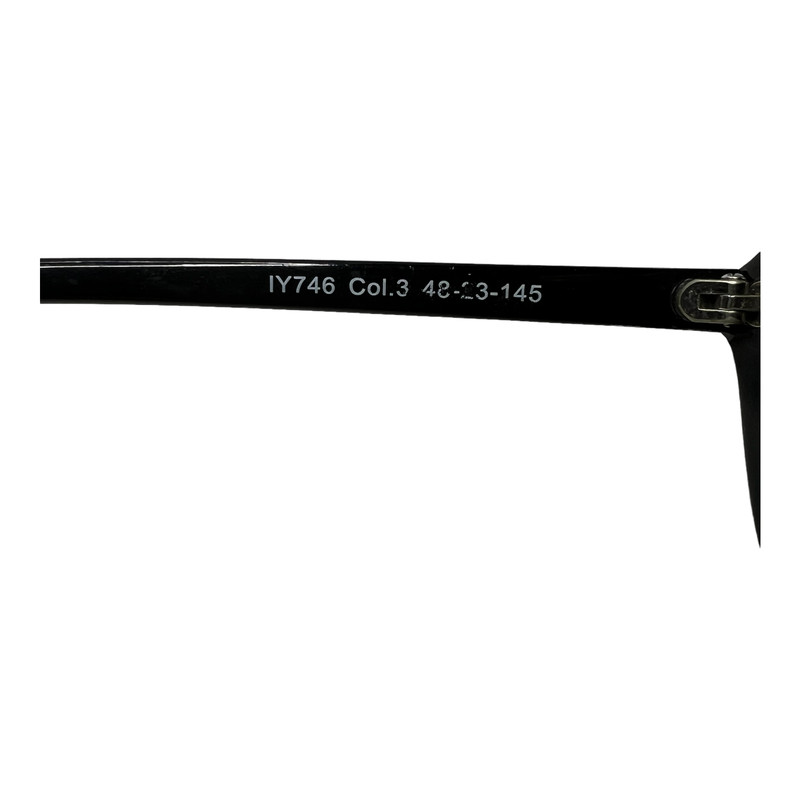 Iyoko Intake IY746 Col. 3 Brown Authentic Eyeglasses Frame 48-23 H3303 gallery