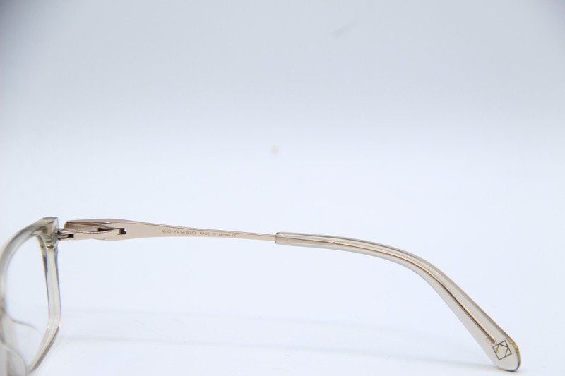 NEW KIO YAMATO KP-236U CRYSTAL ROSE GOLD AUTHENTIC DESIGNER EYEGLASSES 52-18 gallery