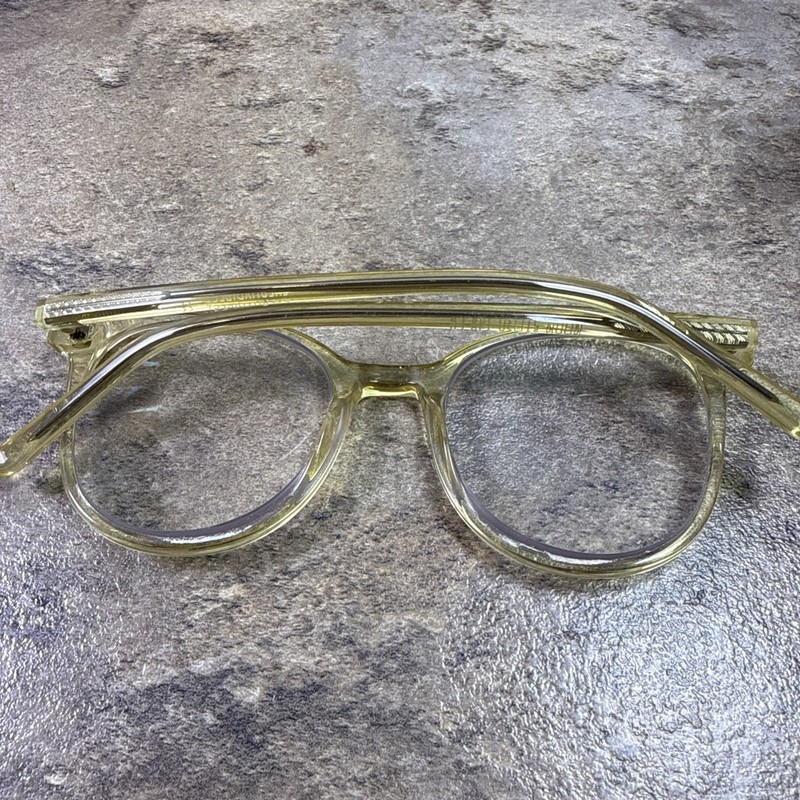 EyeBuyDirect NOUN Clear Gold Round Eyeglasses Frames Only 51-20-148-50mm gallery