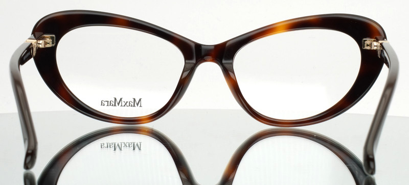 MAX MARA MM5051 052 Tortoise Womens Cat Eye Full Rim Eyeglasses 52-18-140 B:37 gallery