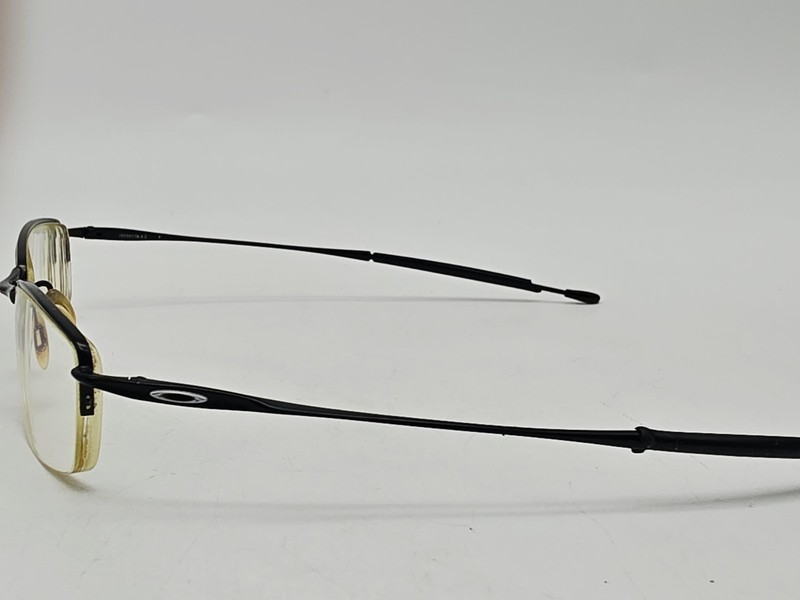 Oakley Jackknife 4.0 Eyeglasses Frames Polished Black Unisex Half Rim 138 mm gallery