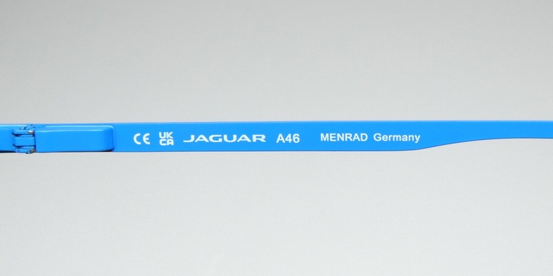 NEW JAGUAR 33626 EYEWEAR SQUARE 3100 57-14-145 METAL & PLASTIC BLUE FULL-RIM gallery