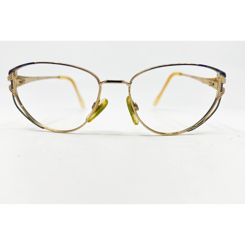 Metzler Eyeglasses Womens Gold Vintage Mod 1311 590 Germany 54-14-130