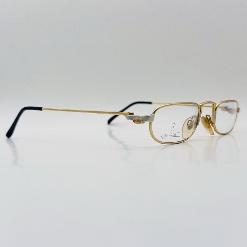 Bugatti eyeglasses Men Ladies Oval Gold Silver Mod. EB 606 Reading Ettore New gallery