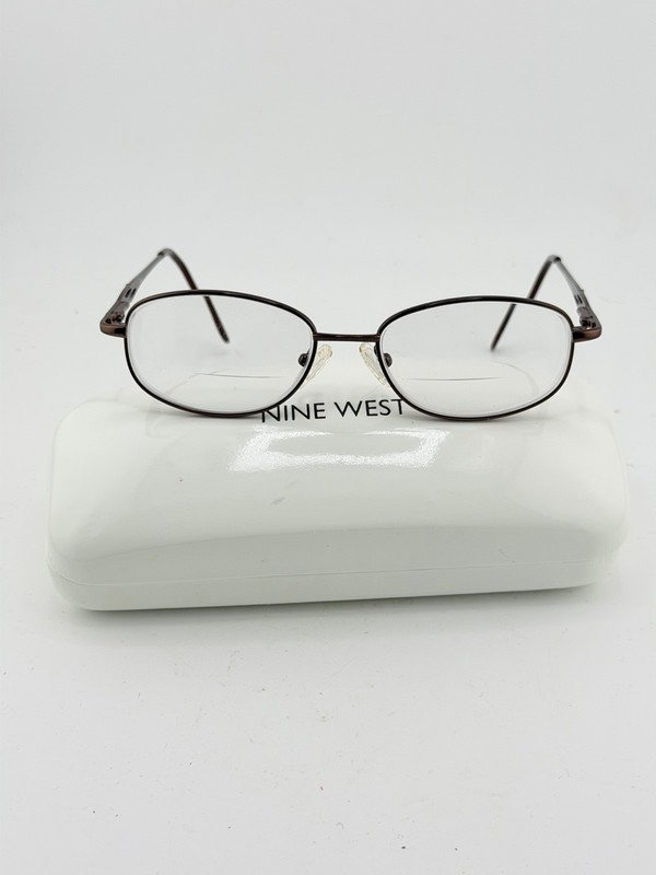 Metal Eyeglass Frames 50□16 135 Ready for Prescription Lenses Pre-owned