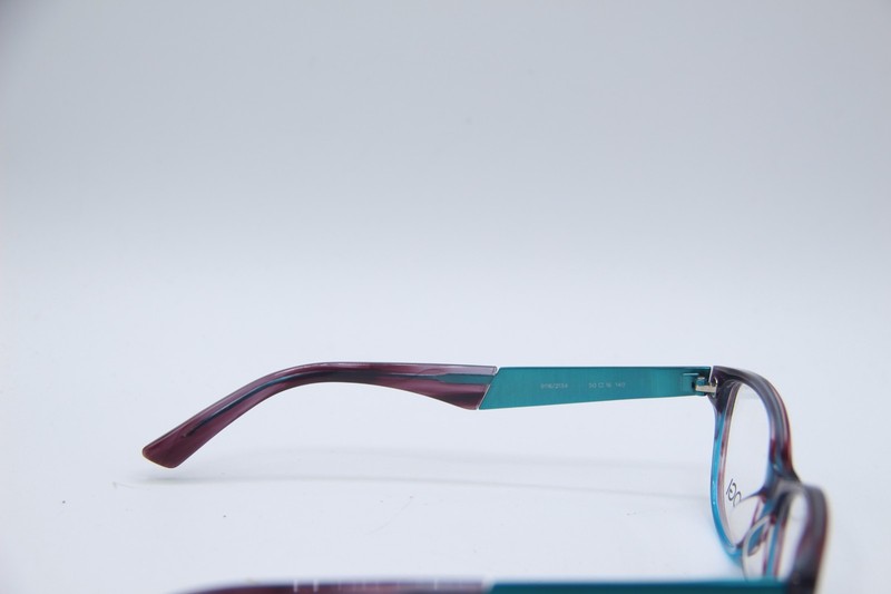 NEW OGI HERITAGE 9116/2134 PURPLE BLUE GUNMET AUTHENTIC FRAMES EYEGLASSES 50-16 gallery