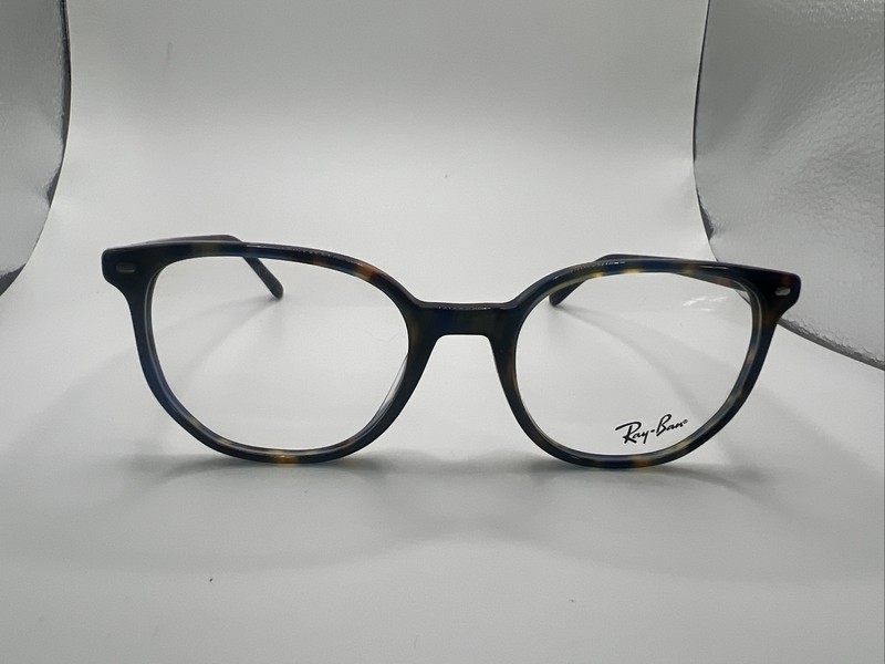 RayBan RB 8174 50/19 145 blue & brown eyeglass frames Ee199