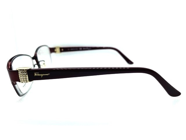 SALVATORE FERRAGAMO SF 2126RA 617 Matte Bordeaux Women Eyeglasses 53mm 17 135 gallery