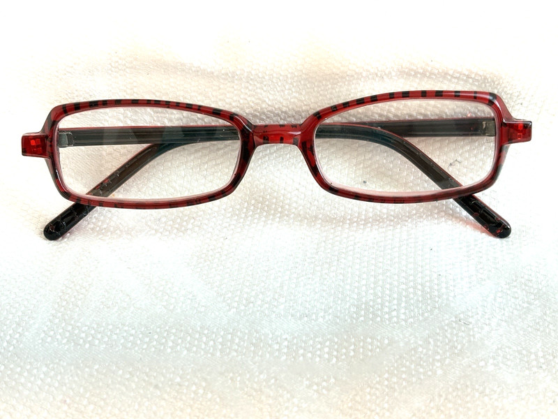 Colors In Optics Eyeglasses Red Frame Only 51-19-140 mm A465X Andrea Jovine