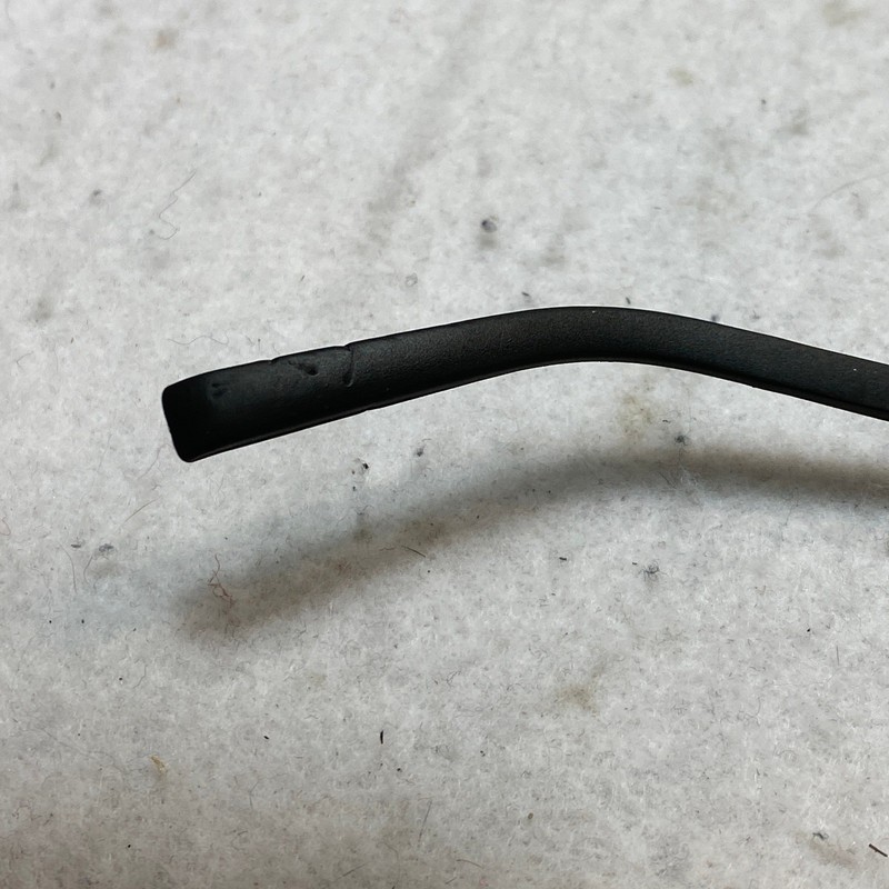 Link Occhiali 6111 C8 Eyeglasses Semi Rimless Matte Black Gray 55-17-138 gallery