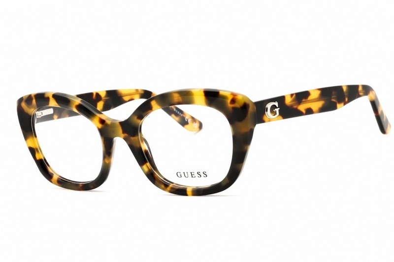 GUESS GU50225-053-51 Eyeglasses Size 51mm 22mm 140mm BLONDE HAVANA Women NEW gallery