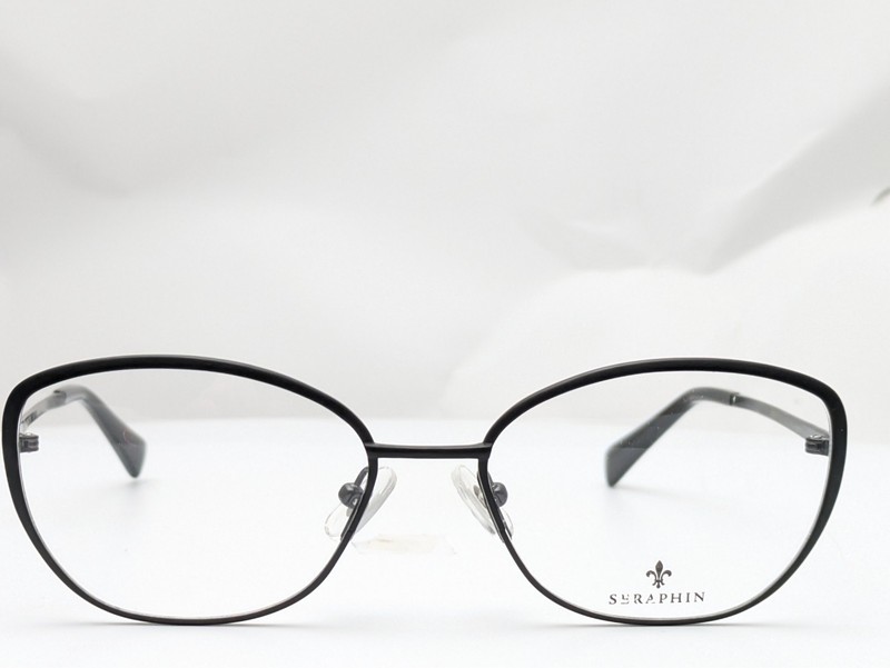 Seraphin Coronet 8523 Black Women's Eyeglasses Frames 54-17-140 gallery