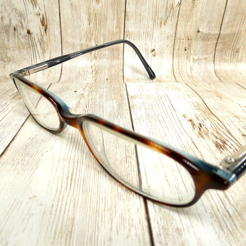 Jill Stuart Tortoise Brown Blue Eyeglasses FRAMES JS127-1 49-17-140 gallery