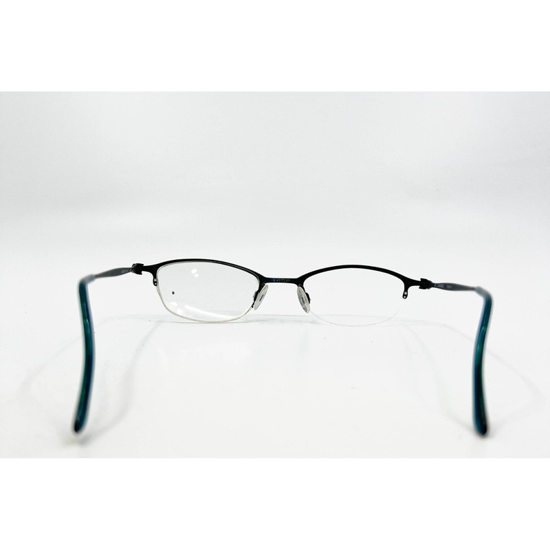 Rodenstock Eyeglasses Womens Black R 4328 B Titanium Semi Rimless 47-20-135 gallery