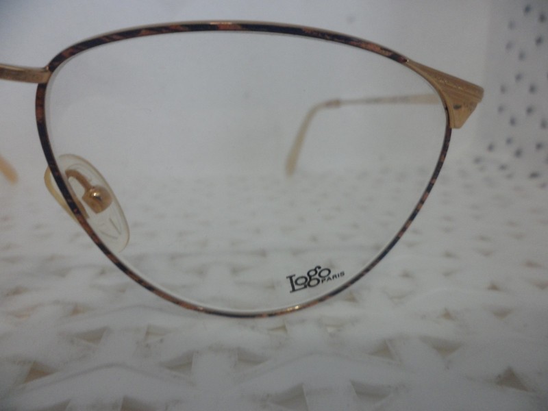 Logo Paris 008-42-535 Vintage 80's Womens Eyeglasses (RJ14) gallery