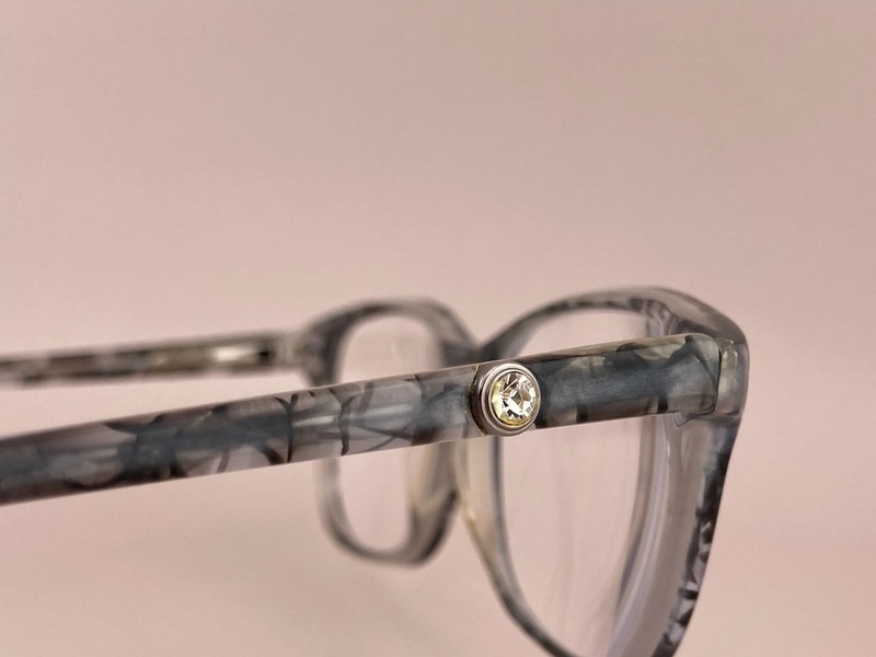 Karen Kane Petites Eyeglasses Frame Women's Night Owl Black Pattern 49-16-135 gallery