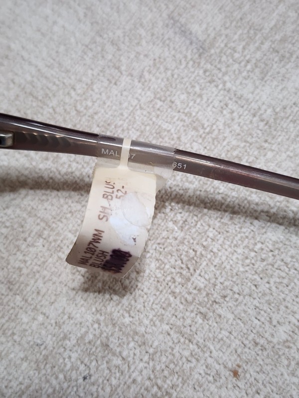 New Madison Avenue Silver Metal Oval Eyeglasses WP MAL107WM 52 16 135 gallery