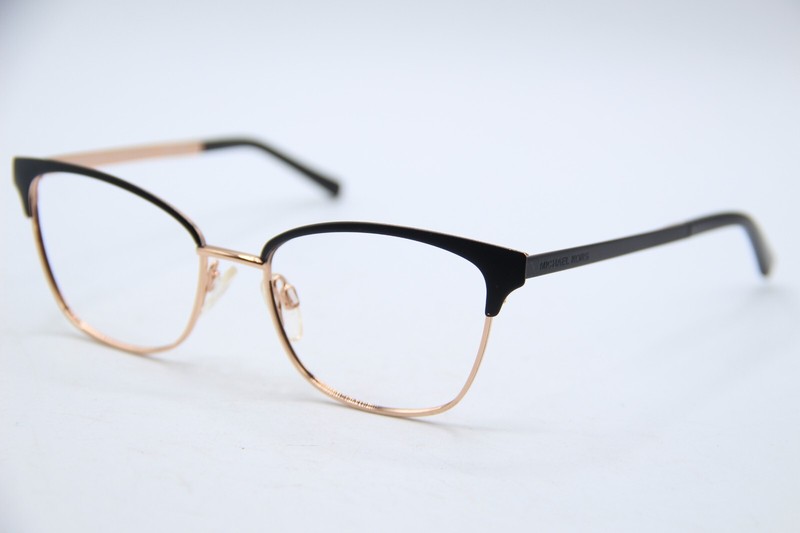 NEW MICHAEL KORS MK3012 ADRIANNA IV 1113 BLACK GOLD AUTHENTIC EYEGLASSES 51-17