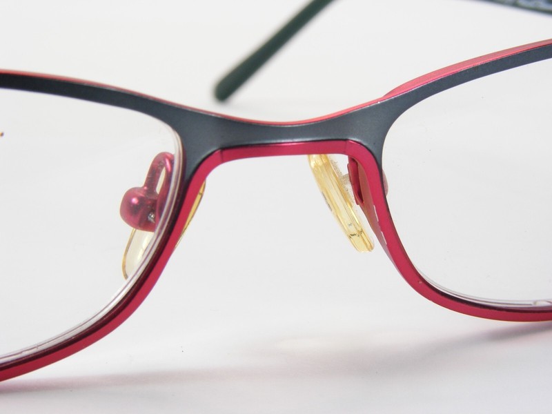 NA UND? Design MARION RAMM 46/F 48 A SILVER EYEGLASSES GLASSES FRAME 52-18-140mm gallery