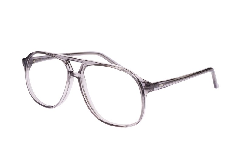 NEW HORIZON EYEWEAR Crystal Grey Smoke CHARTER Eyeglasses 56/16/145