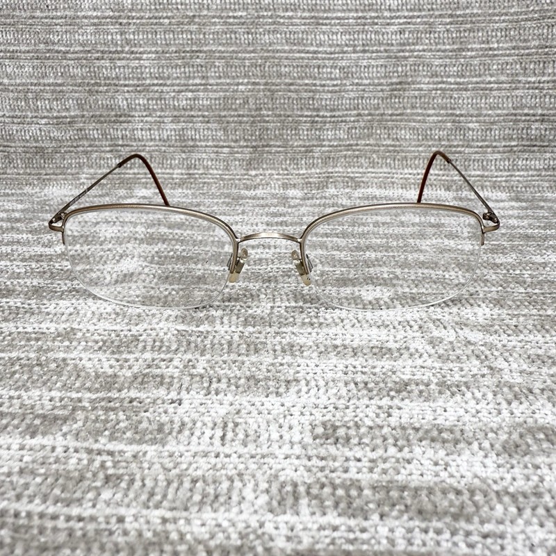 Giorgio Armani Eyeglasses Half Rim Frames 1088 1364 52-20-135 Metal Italy
