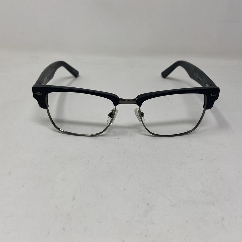 Ernest Hemingway 4629 51/17/140 Matte Black Gunmetal Flex Hinge Eyeglasses M391